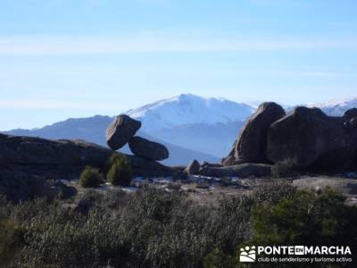 Senderismo Sierra de la Cabrera; excursiones programadas; grupo montaña